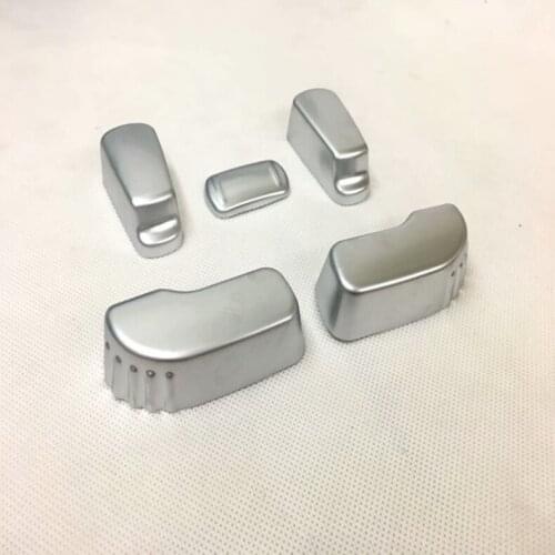 For Nissan Maxima 2016 2017 Chrome Interior Inner Seat Adjust Switch Knob Button Control Cover Garnish Molding Car Styling