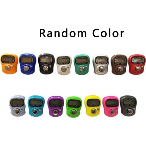 Electronic Buddhist Counter Finger Ring Counter Buddhist Supplies Buddhist Counter Random Color Ordinary Counter