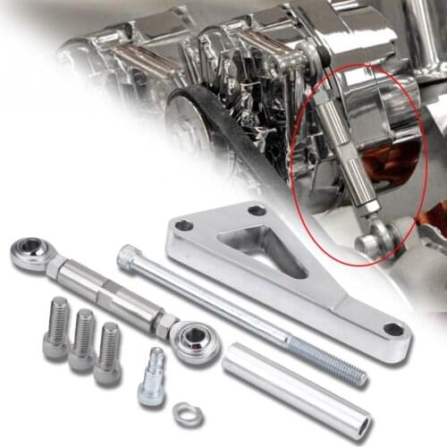 Alternator Generator Bracket Kit Water Pump Lwp Bracket Set Polished Aluminum Engines Parts For Chevy SBC 350