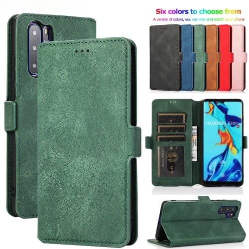 Leather Flip Wallet Case For Huawei Y5P Y6P Y7P Y8P P20 P30 P40 Mate 20 Pro Lite P Smart Z Plus 2020 Y5 Y6 Y7 2019 Phone Cover