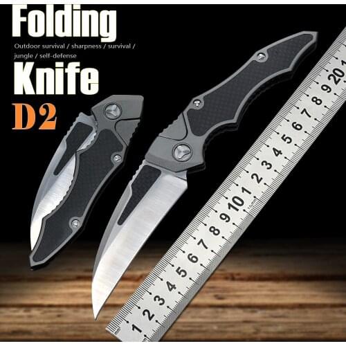 New Manufacturing 5CR15 Steel Blade Camping Hunting Fruit Knife Pocket Outdoor Knife EDC Tool Multifunctional Folding Knife