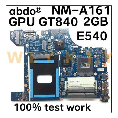 Brand new AILE2 NM-A161 04X4786 04X5927 04X5928 for Lenovo ThinkPad E540 notebook motherboard GPU GT840M 2GB DDR3 100% test work