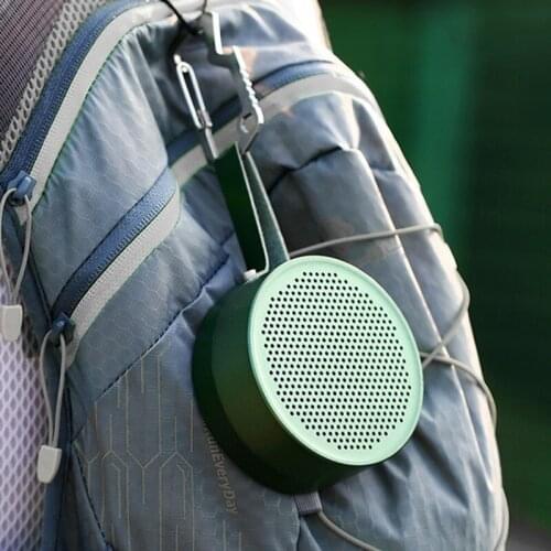 Portable Outdoor Subwoofer Mini Metal Bluetooth Speaker TWS Stereo Bass Wireless Waterproof Bicycle AUX/TF