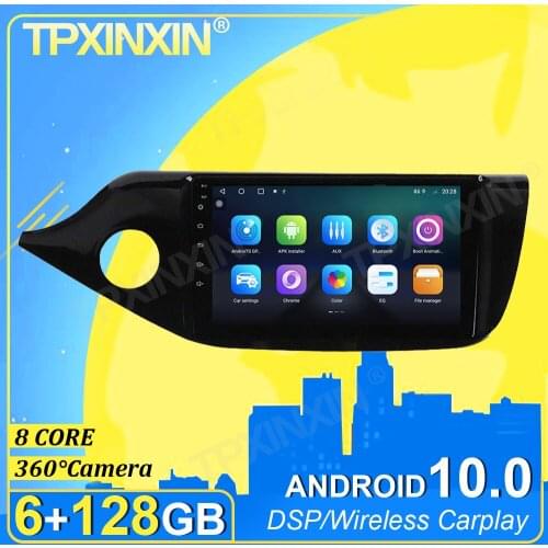 PX6 IPS Android 10.0 6G+128G Carplay 360 Camera For KIA Ceed 2012-2016 Multimedia Player Radio Tape Recorder Video Navi GPS