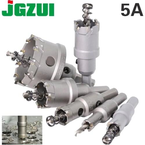 1 pc 5A Carbide Tip TCT Drill Bit Hole Saw 12-150mm Drill Bit Set Hole Saw Cutter For Stainless Steel Metal Alloy Drilling