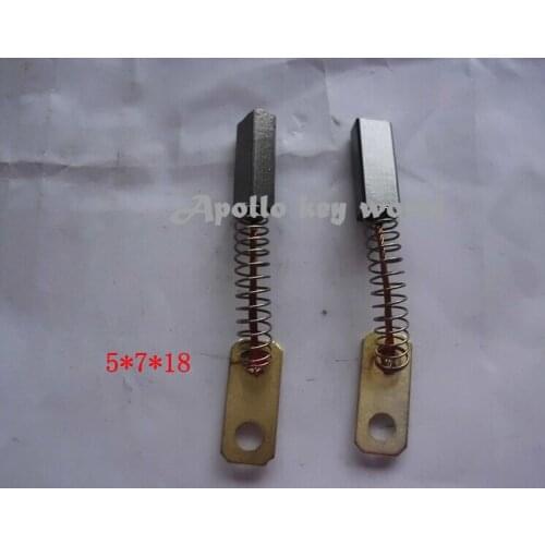 11A Electric Generator Regulator Carbon Brushes For Car Agricultural vehicles High Copper (5*7*18mm)