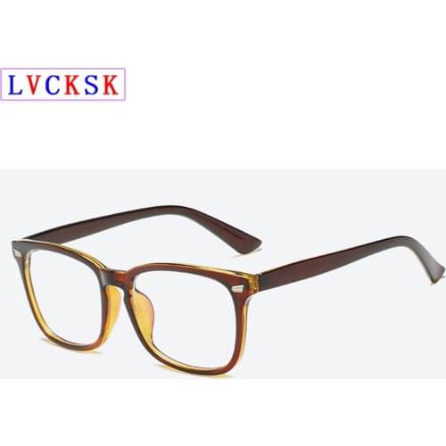Vintage Square Rivets Glasses Frame Women Men transparent spectacles Computer Eyeglasses Optical Prescription Glasses Frames L3