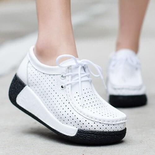 Women Sneakers Autumn Platform Women Tennis shoes Breathable Mesh Outdoor Sport Shoes Womens Walking Gym Trainers Ladies Tenis