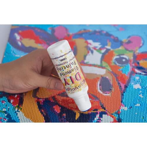 100ml DIY Diamond Painting Conserver Permanent Hold & Shine Effect Sealer for All 5D Diamond Painting Brightener Glue