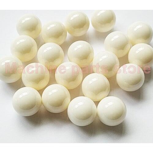 5pcs G20 Alumina Oxide Ceramic Ball Al2O3 for Bearing Pump,Valve,Flow-Meter 11/32" 3/8" 8.5 8.731 9 9.5 9.525Mm