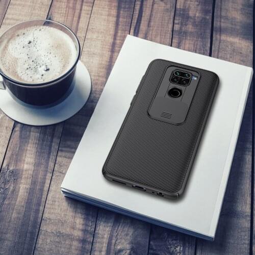 NILLKIN For Xiaomi Redmi note 9 /10X 4G Case CamShield Slide Camera Protector Privacy Back Cover For Redmi Note 9 Pro/9 Pro Max