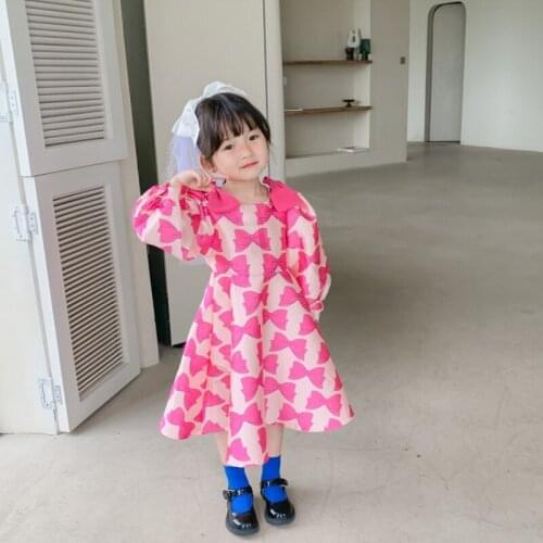 Girl Dress Kids Baby Gown 2021 New Arrive Winter Autumn Plus Thicken Outwear School Toddler Long sleeve Uniform Children Clothin