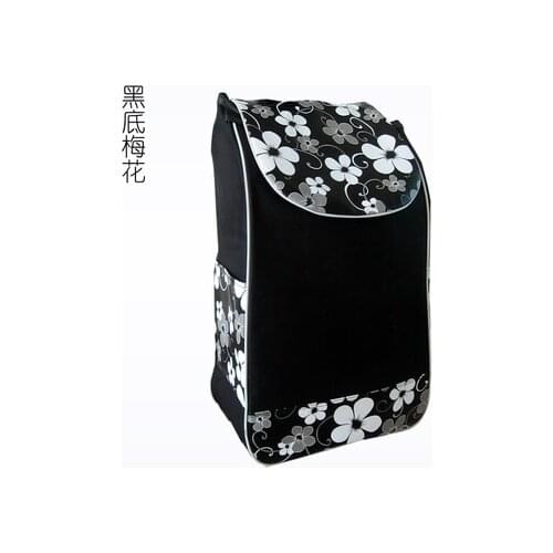 Shopping cart to buy food cart bag large waterproof thickened waterproof bag double trolley trolley bag, Oxford bag