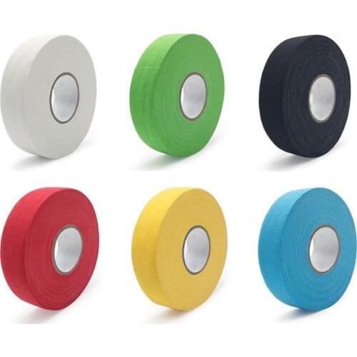 2.5cm X 25m Hockey Tape Hockey Stick Tape Colored Athletic Ice Hockey Protective Gear Cue Non-Slip Tape Parts Accessories