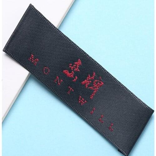 Ladies woven garment accessories customized apparel customized and collar trademark custom white collar standard custom