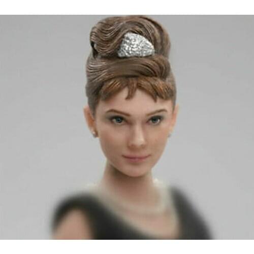 MCCTOYS MCC030A 1/12 Goddess Audrey Hepburn head sculpture F 6 "action figure body