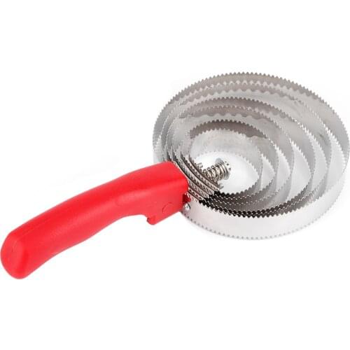 Metal Livestock Itching Brush Curry Shedding Comb with Soft Hand Grip for Large Horse Six Stain