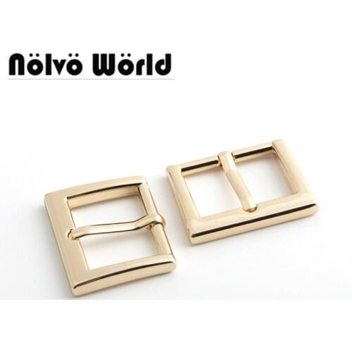 Nolvo World 10-50 pieces 25mm 3 colors fancy belt buckle zinc alloy pin buckles belt accessories