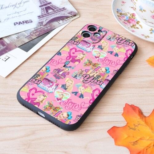 For iPhone Jojo Siwa Collage Print Soft Matt Apple iPhone Case