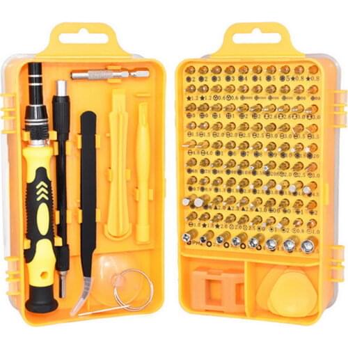 Screwdriver Kit Precision Screwdriver Set 115 in 1 Repair Tools with Carry Case for Laptops Phone Watch