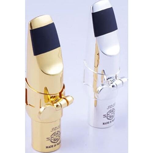 New MFC Professional Tenor Soprano Alto Saxophone Metal Mouthpiece SD20 Gold Plating Sax Mouth Pieces Accessories Size 5 6 7 8 9