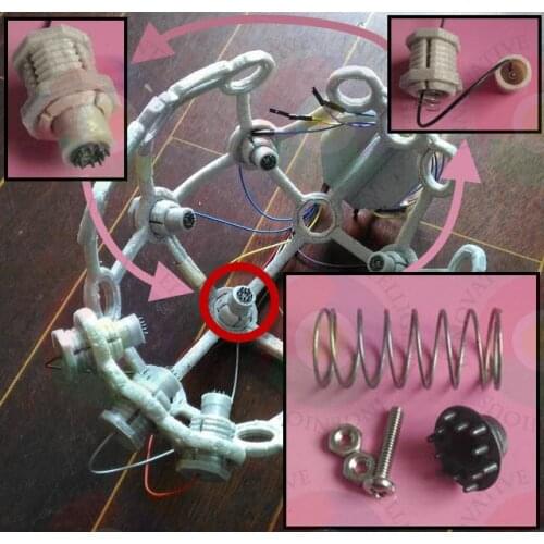 Openbci Ultracortex Mark III / Mark IV EEG Cap Accessories, Imported Dry Electrode Kit