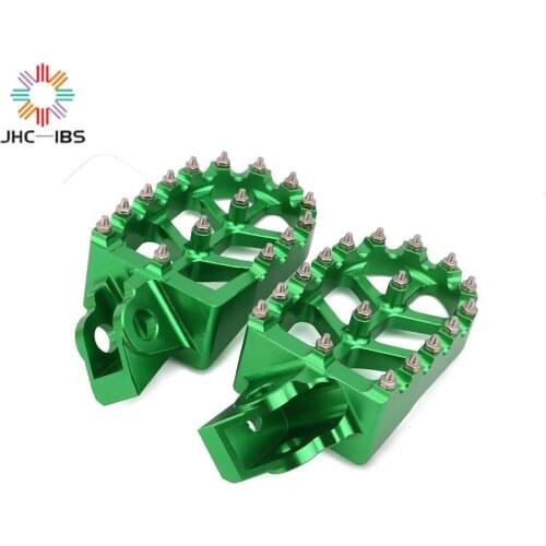 Motorcycle Foot Pegs Footrests For Kawasaki KX65 KX80 KX85 KX100 For Suzuki RM65 RM100 RM 65 100