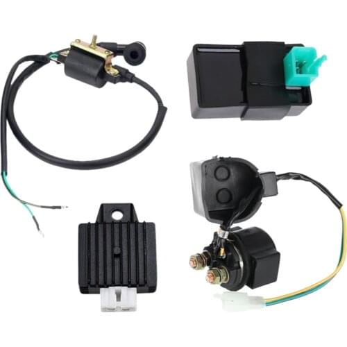 1 Set New Motorcycle Ignitor Relay Regulator Rectifier Fits 90cc Chinese ATV