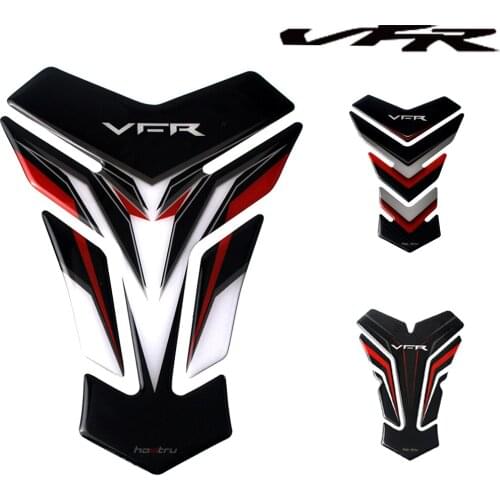 For Honda VFR 800 800F 800X 1200 1200F 1200X 400 Tankpad 3D Rubber Sticker Motorcycle Fuel Tank Pad Protection Decal Sticker New