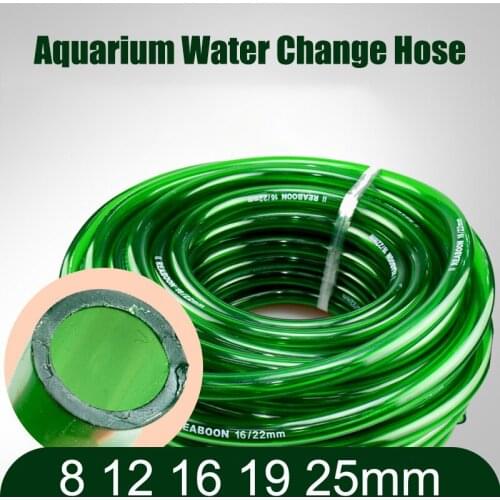 8-19mm Fish Tank Pipe Aquarium Green Hose for Water Pump Filter Accessories Tube Aquarium Cleaning Tool Garden Irrigation Hose
