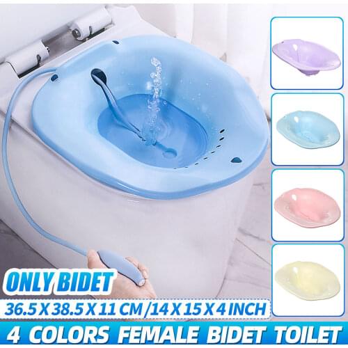 Sitz Bath Toilet Seat Squat-Free Soaking Basin for Pregnant Postpartum Perineum Care Hemorrhoids Recovery Relieve
