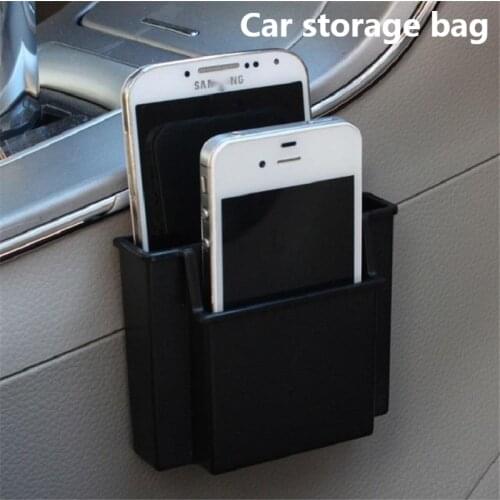 Car universal storage box, air-conditioning clip rack, side storage card holder seat interior parts accessories function bags