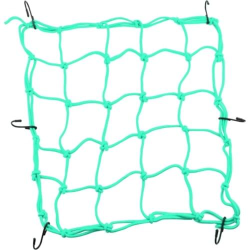 40x40cm Bike Net 6 Hooks Rear Rack Luggage Hollow Holder Cargo Car Motorcycle for BMX Bicycle Cycling Gift