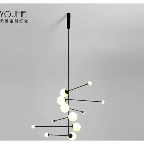 Vintage iron handmade wicker modern led chandelier living room decoration lamparas de techo nordic decoration home