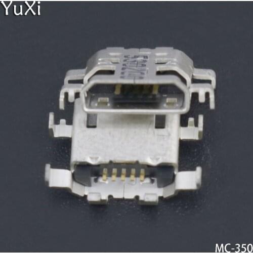YuXi 2pcs/lot new micro mini usb jack connector for LENOVO A5500 A5500H 8"A526 A5500-F TABLET charger Charging Port socket
