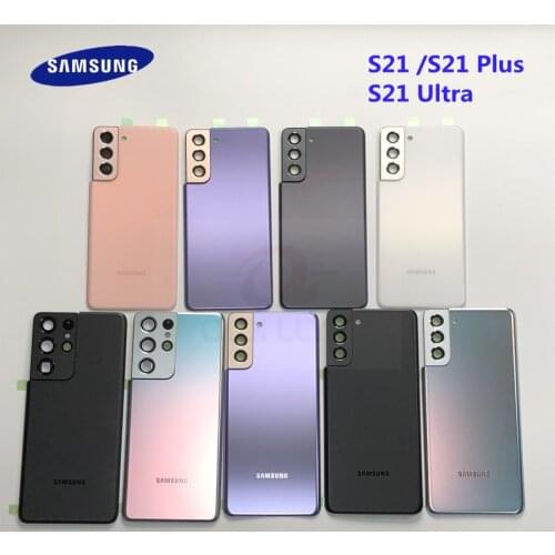 Original Back Glass Replacement For Samsung Galaxy S21/S21 Plus S21+/S21 Ultra Battery Cover Rear Door Housing Case waterproof