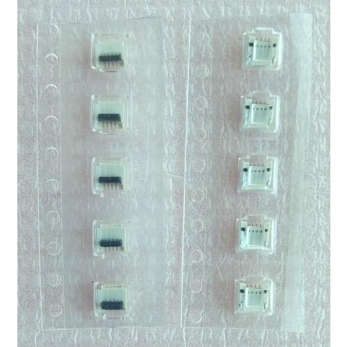 10PCS/LOT For Nintendo NS Switch Power Volume FPC Connector Contact 4PIN on Mainboard fix part