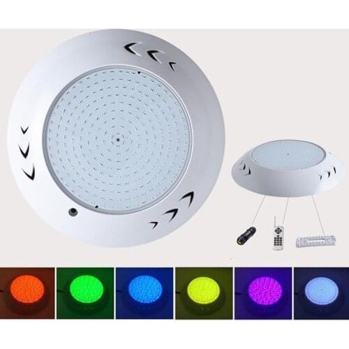 30W 40W 50W LED resin swimmimg pool lights IP68 waterproof underwater light AC12V wall mounted lamp RGB color changeable light