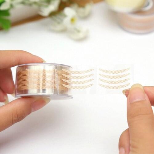 300 Pairs Invisible Eyelid Stiker Lace Eye Lift Strips Double Eyelid Tape Adhesive Stickers Makeup Tool Drop Shipping