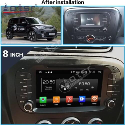 Car Radio Player For Kia Soul 2014 2015 2016 -2018 Android Audio Multimedia GPS Navigation Video Screen Auto Stereo Unit Carplay