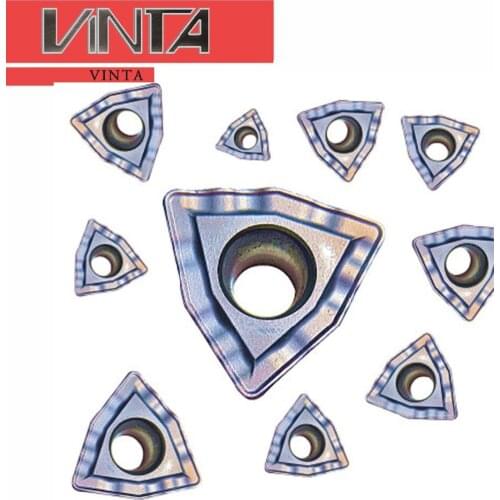Free Shipping! High Quality 10pcs/lot WCMX030208R-KR 1030 WCMX040208R-KR 1030 CNC Carbide U drill Turning Inserts