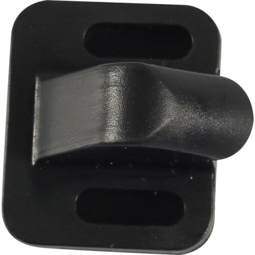 RV Screen Door Latch Right Hand Handle for Campers, Cargo Trailer, OEM Replacement Passenger Side Door Black