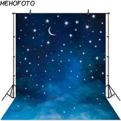 Newborn Backdrops for Photography Little Star Sky Night Space Photo Shoot Photographic Studio Backgrounds Props