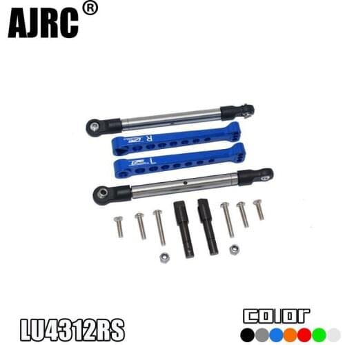 Losi 1/10 Lasernut Tenacity Ultra 4 Rock Tacer-los03028 Aluminum Alloy Rear Anti-roll Bar+stainless Steel Tie Rod Set Los234038