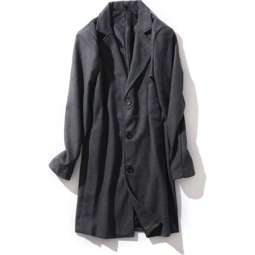 LingDeng Men's Classic Coats