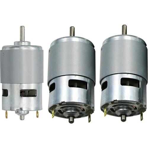 12 V Heavy-duty Electric Motor Fan Motor Large Torque 12000/10000/6000 Rpm 5 Mm Shaft Diameter For Small Cutting Machines