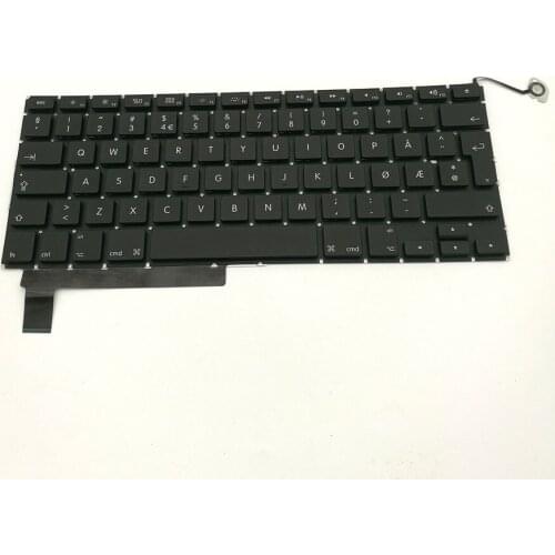 New Laptop Keyboard Norway Norwegian Keyboard For Macbook Pro 15" A1286 2009 2010 2011 2012