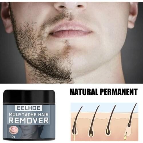 New 1Pcs 10/20/30/50g Men Beard Hair Removal Cream Body Hair Removal Cream No Razor Beard Hair Supplies 2021 Hot