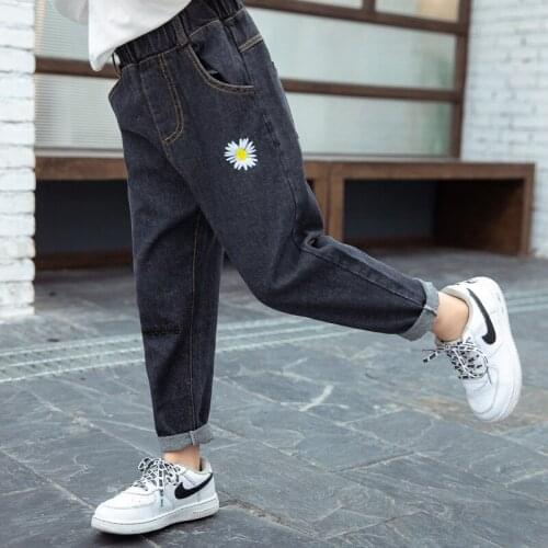 New Baby Spring Autumn Jeans Pants For Boys Children Kids Trousers Clothing High Quality Teenagers 2021