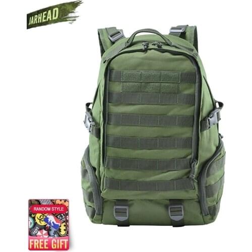 Upgrade 900D Oxford Men Camping Hiking Backpack Outdoor Waterproof Tactical Bag Military Camouflage Backpack 27L Molle Rucksack